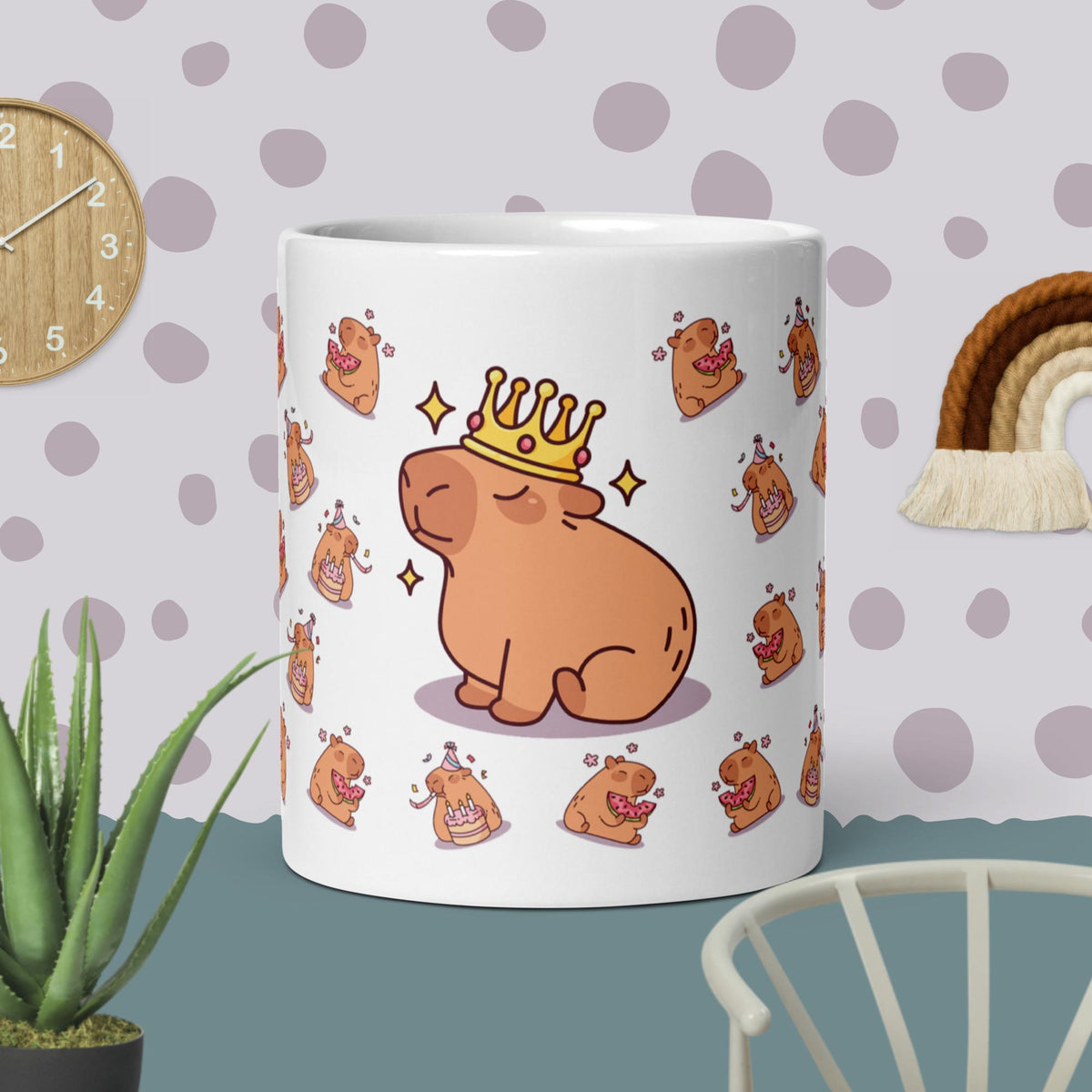 Capybara Garden Mug – GetMugged